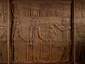 MM7836; Cleopatra; Egypt; Philae Temple; Aswan; Isis Temple; Last Pharaohs Ptolemy