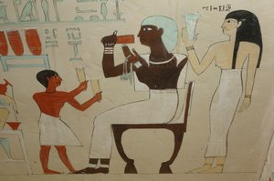 Sarcophagus of Ashayt, detail, Black Pharaohs, Nubians, Egypt, The Egyptian Museum, Cairo, 2007 by Kenneth Garrett