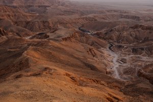 Sunrise Breaking Over the Valley of the Kings, Viewed from the Summit of el-Qurn, 2003