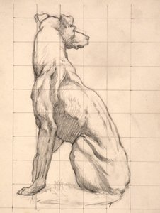 Hunting (study for panel) by Kenyon Cox