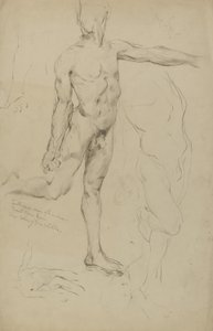 Untitled (Studies of Male Nudes) by Kenyon Cox