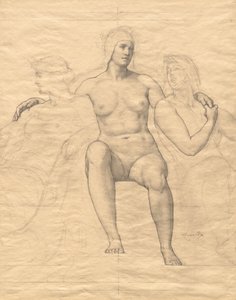 Allegorical Female Figures by Kenyon Cox