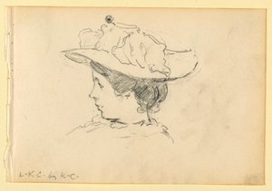 Portrait of Louise King Cox by Kenyon Cox