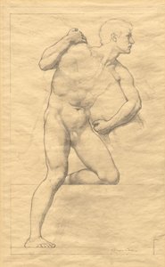 Sketch by Kenyon Cox