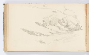 Sketchbook Page by Kenyon Cox