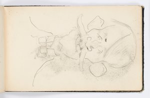 Sketchbook Page: Caricature by Kenyon Cox