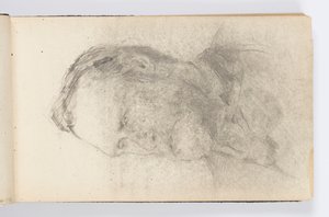 Sketchbook Page: Portrait of Man with Beard