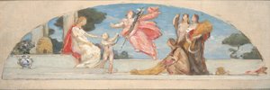 Study for mural, Union Trust Company Building, The Sources of Wealth