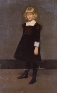 Untitled, Portrait of a Young Girl, ca. 1900 by Kenyon Cox