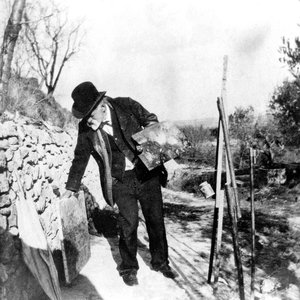 Paul Cezanne Painting in Aix-en-Provence
