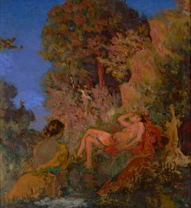 The Sleeping Diana by Ker Xavier Roussel