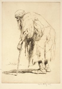 Algerian Beggar by Kerr Eby
