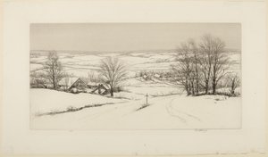 New England Winter by Kerr Eby