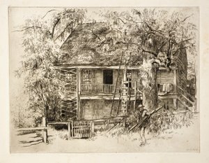 The Old House by Kerr Eby