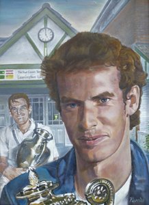 Wimbledon Mens Champions Visit Leamington Lawn Tennis And Squash Club by Kevin Parrish