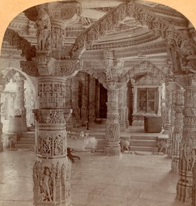 Interior, Dilwara Temple, Mount Abu, India
