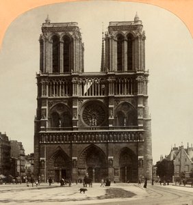 Notre Dame, Paris, France by Keystone View Company