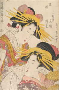 Album of Prints by Kikugawa Eizan, Utagawa Kunisada, and Utagawa Kunimaru by Kikugawa Eizan