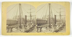 View from T Wharf, Boston, Mass, 1855-75