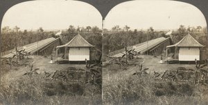 Group of 14 stereographs of Africa and Actors by Kilburn Brothers