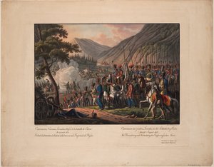 General Count Alexander Ostermann-Tolstoy at the Battle of Kulm on 29 August 1813 by Kilian Ponheimer the Elder