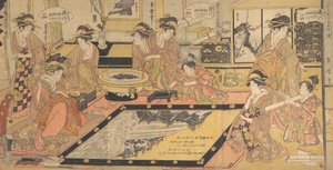 A Votive Picture to Be Donated to the Kannon of Asakusa, ca. 1800 by Kitagawa Kikumaro