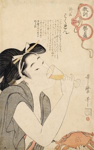 From the Series A Parents Moralising Spectacles by Kitagawa Utamaro