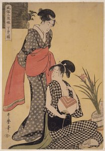 Gebon no zu by Kitagawa Utamaro