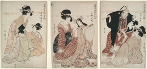 Mitate Immortal Poets by Kitagawa Utamaro