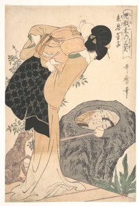 Mother and Child by Kitagawa Utamaro