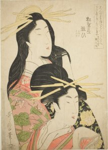 The Courtesan Yosooi of the Matsubaya by Kitagawa Utamaro