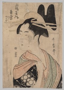Woman of the Yoshiwara by Kitagawa Utamaro