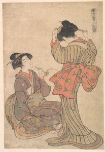 Picture of the Eastern Beauties by Kitao Shigemasa