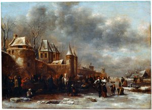 A Castle at the River Bank