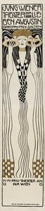 Jung-Wiener Theater Zum Lieben Augustin by Koloman Moser