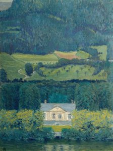 Country House by the Water by Koloman Moser