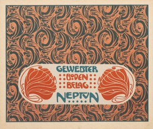 Woven Flooring Neptune by Koloman Moser