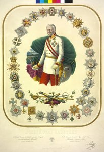 Joseph Radetzky (lithograph) by Konrad Grob