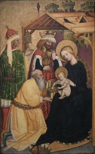 Adoration of the Magi, early 1440s by Konrad Laib