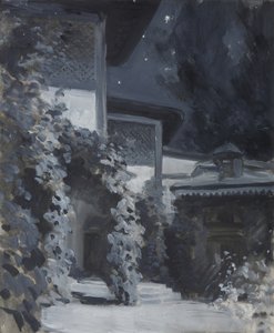 Bakhchisaray Palace. Illustration to the Poem The Fountain of Bakhchisaray by A. Pushkin by Konstantin Alekseevich Korovin