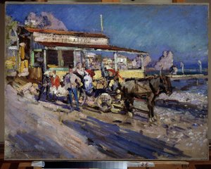 Gurzuf by Konstantin Alekseevich Korovin