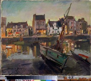 Marseilles by Konstantin Alekseevich Korovin