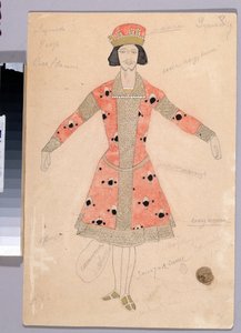Costume Design for the Opera Ruslan and Lyudmila by M. Glinka