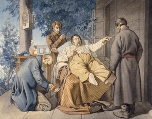 Landlord and his Serfs, 1853