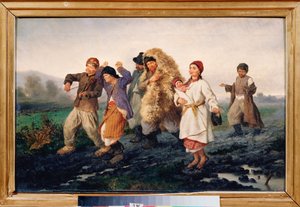The Return from the Fair by Konstantin Alexandrovich Trutovsky