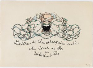 Vignette from Le Livre de la Marquise, 1907