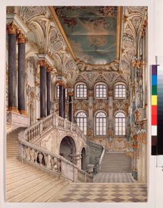 The Grand Staircase of the Winter Palace