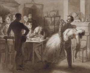 Illustration to the Poem The Tambov Treasurer