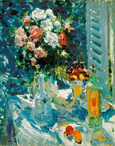 Flowers and Fruits by Konstantin Alekseevich Korovin
