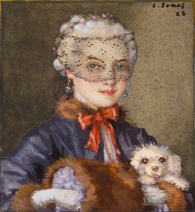 Lady with a Dog by Konstantin Somov